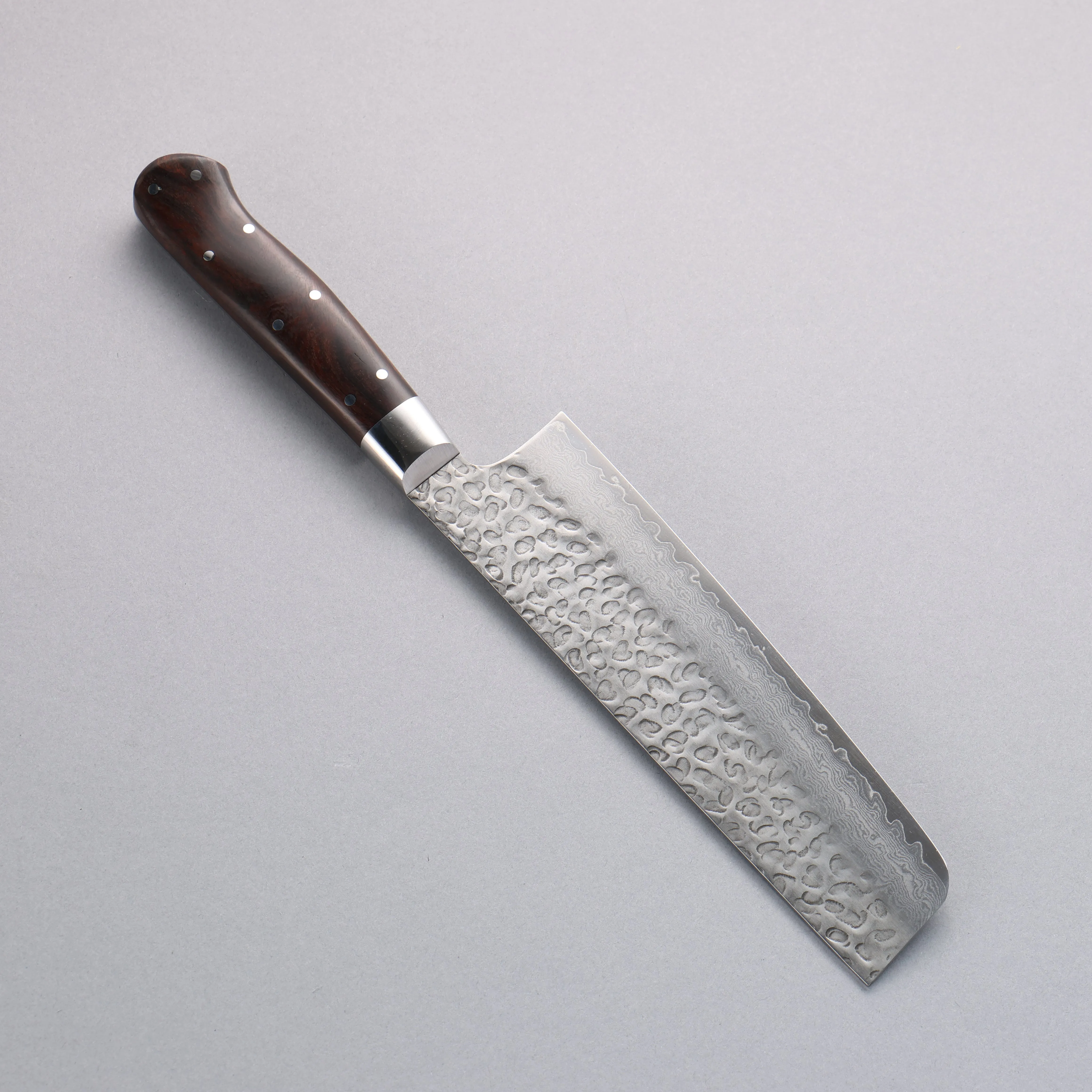 Sakai Takayuki VG10 33 Layer Damascus Nakiri  160mm Desert Ironwood(Sugihara model) Handle