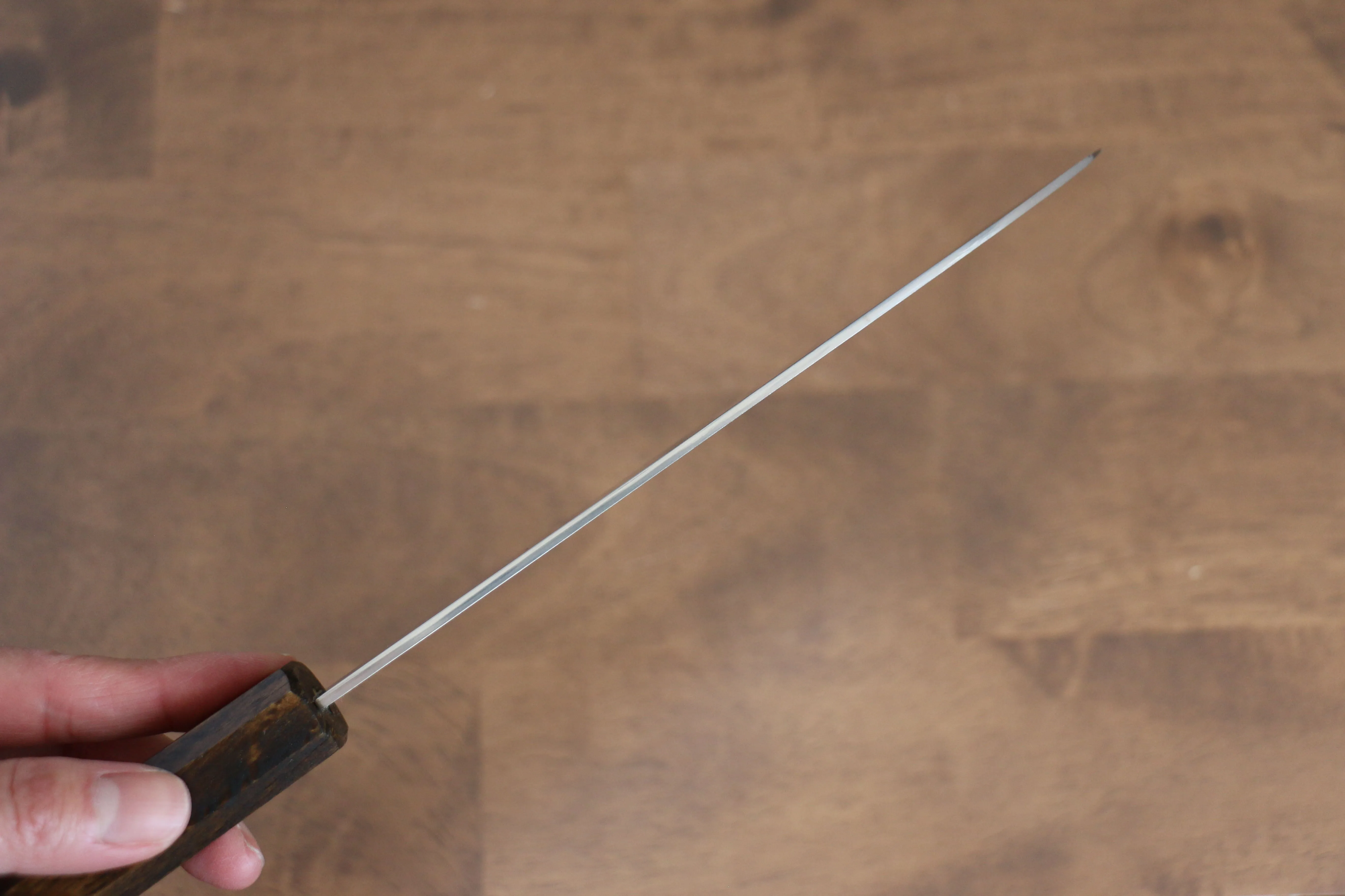 Seisuke VG10 63 Layer Damascus Santoku 170mm Oak Handle