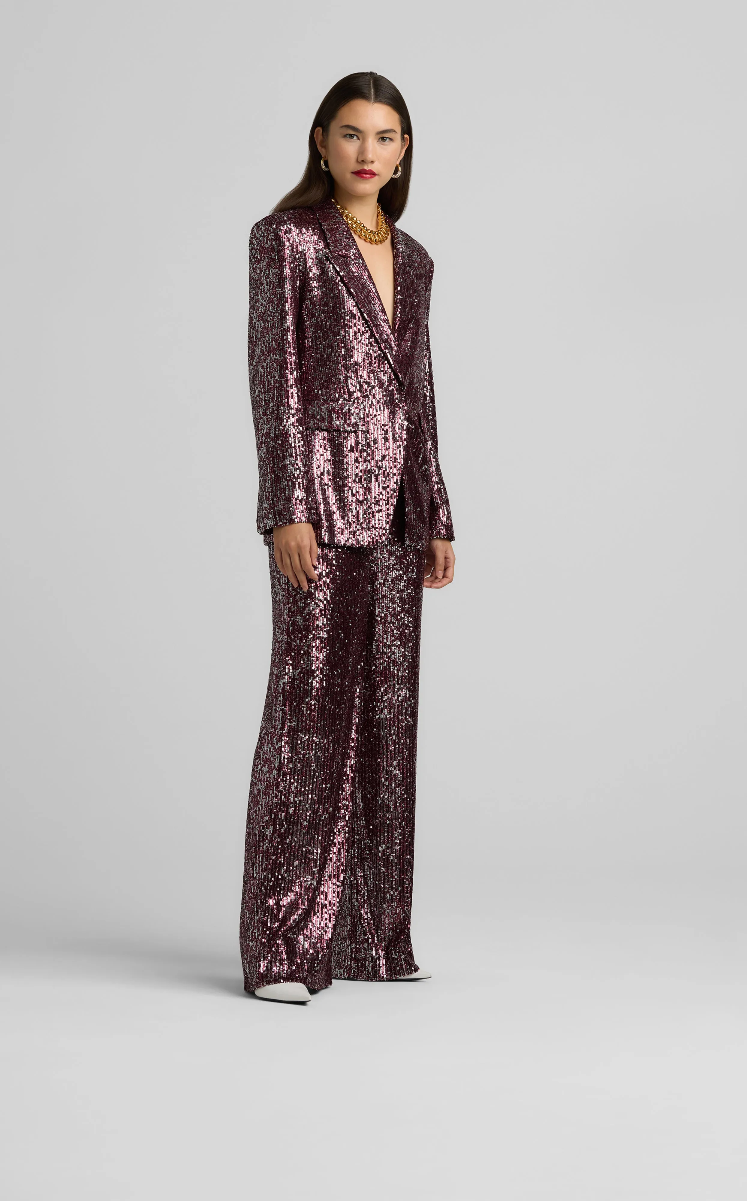 Sequin Knit Pant