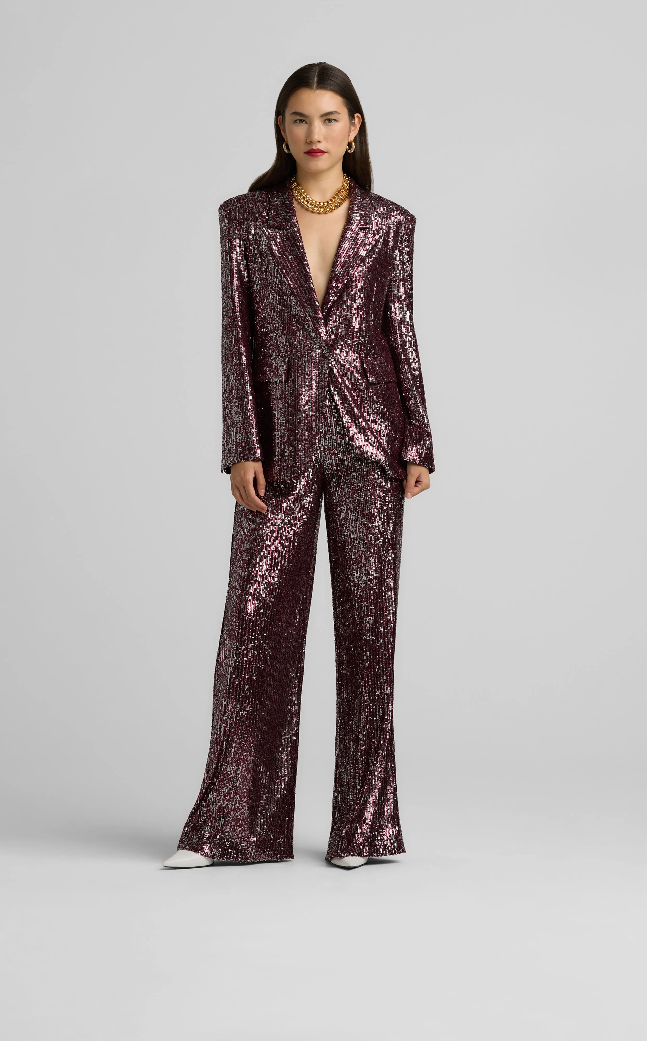 Sequin Knit Pant