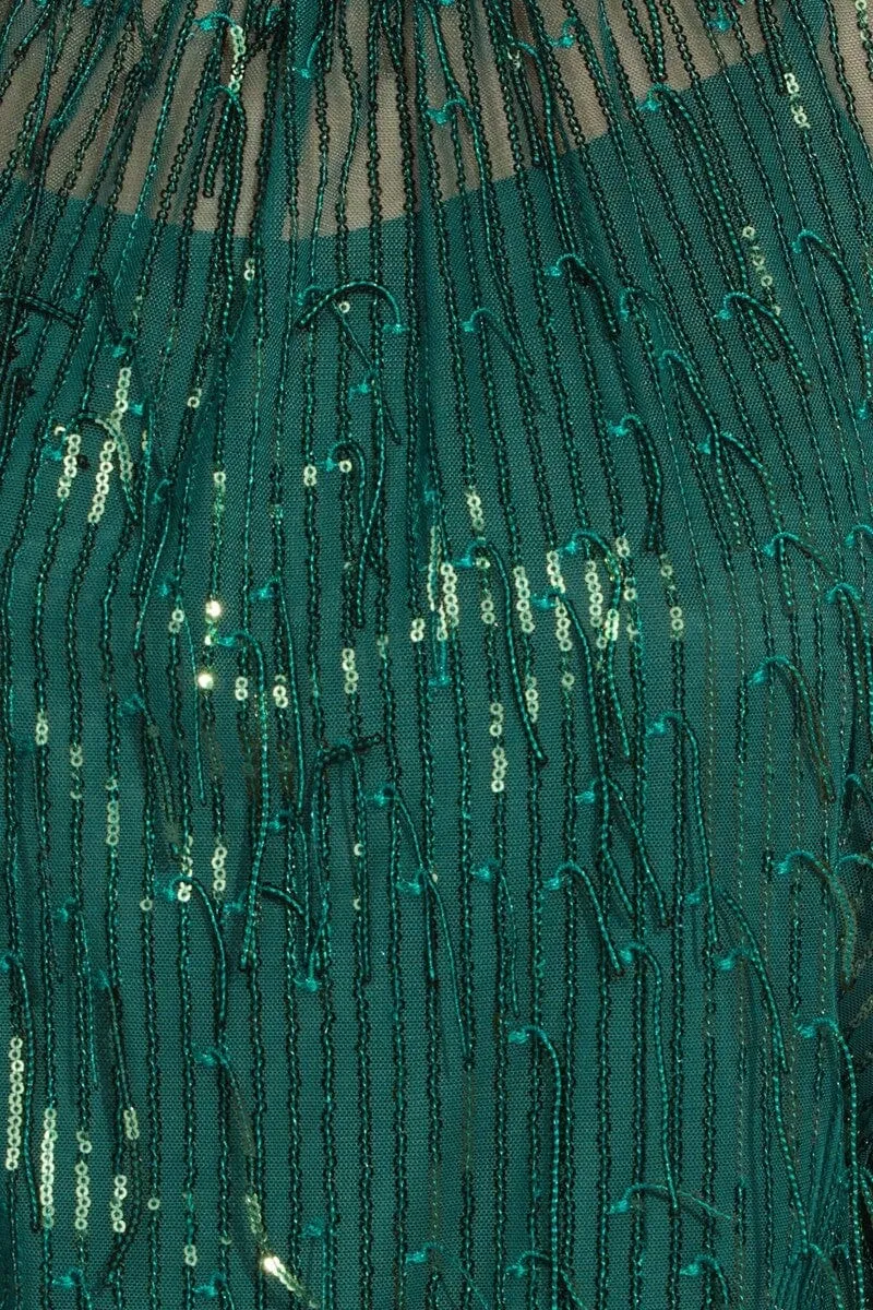 Shentel Dress – Glitter Pine
