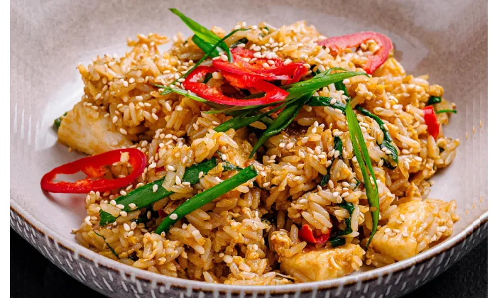 Signature 2-Course Combo: Fried Rice & Sushi Special
