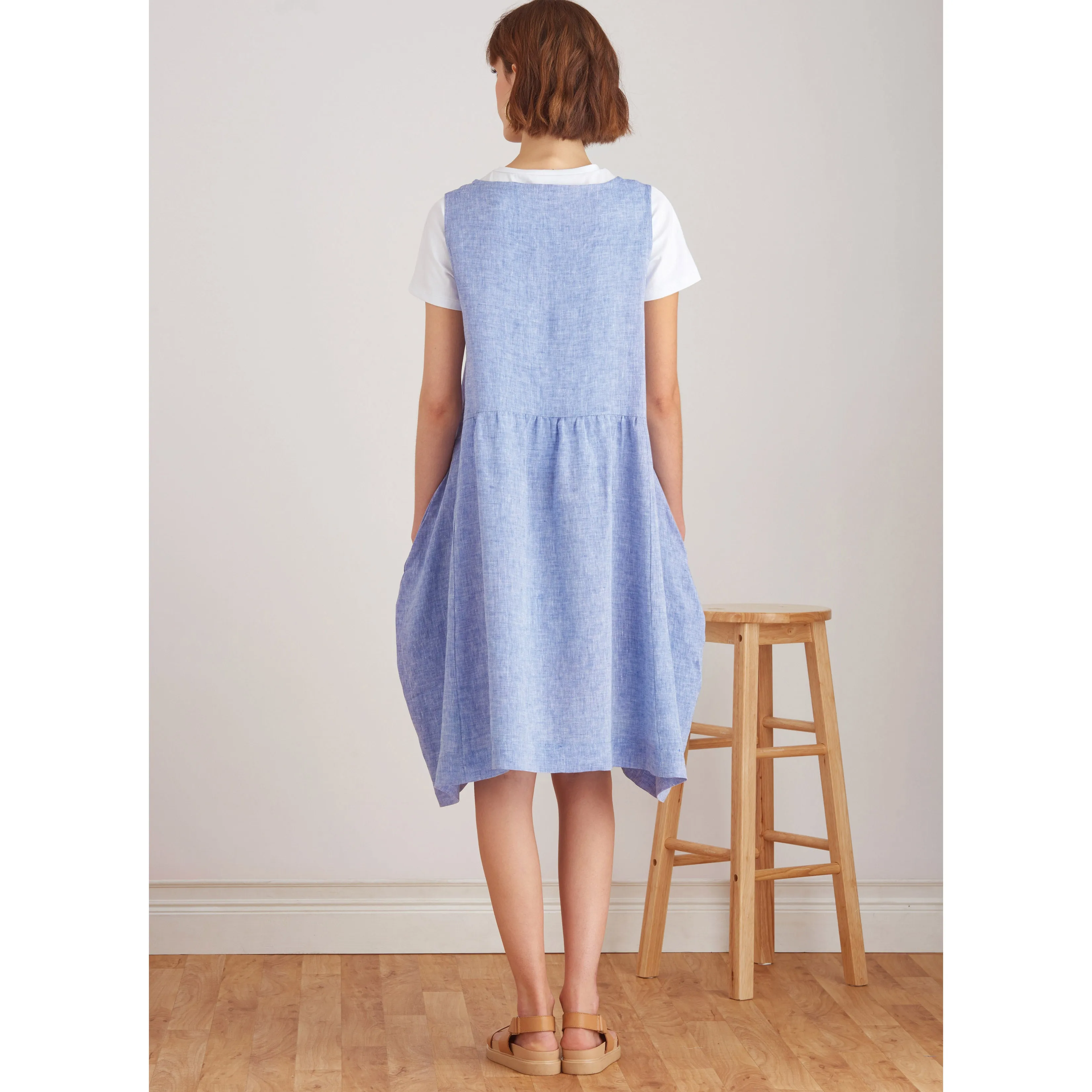 Simplicity Pattern SS9596 Misses' Pullover Dress and Knit Top by Elaine Heigl