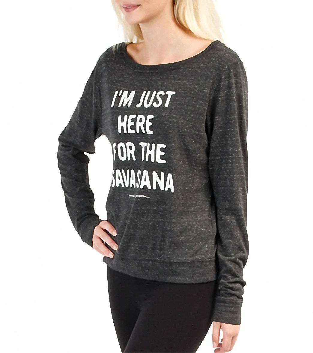 Spiritual Gangster I'm Here Vinyasa Pullover