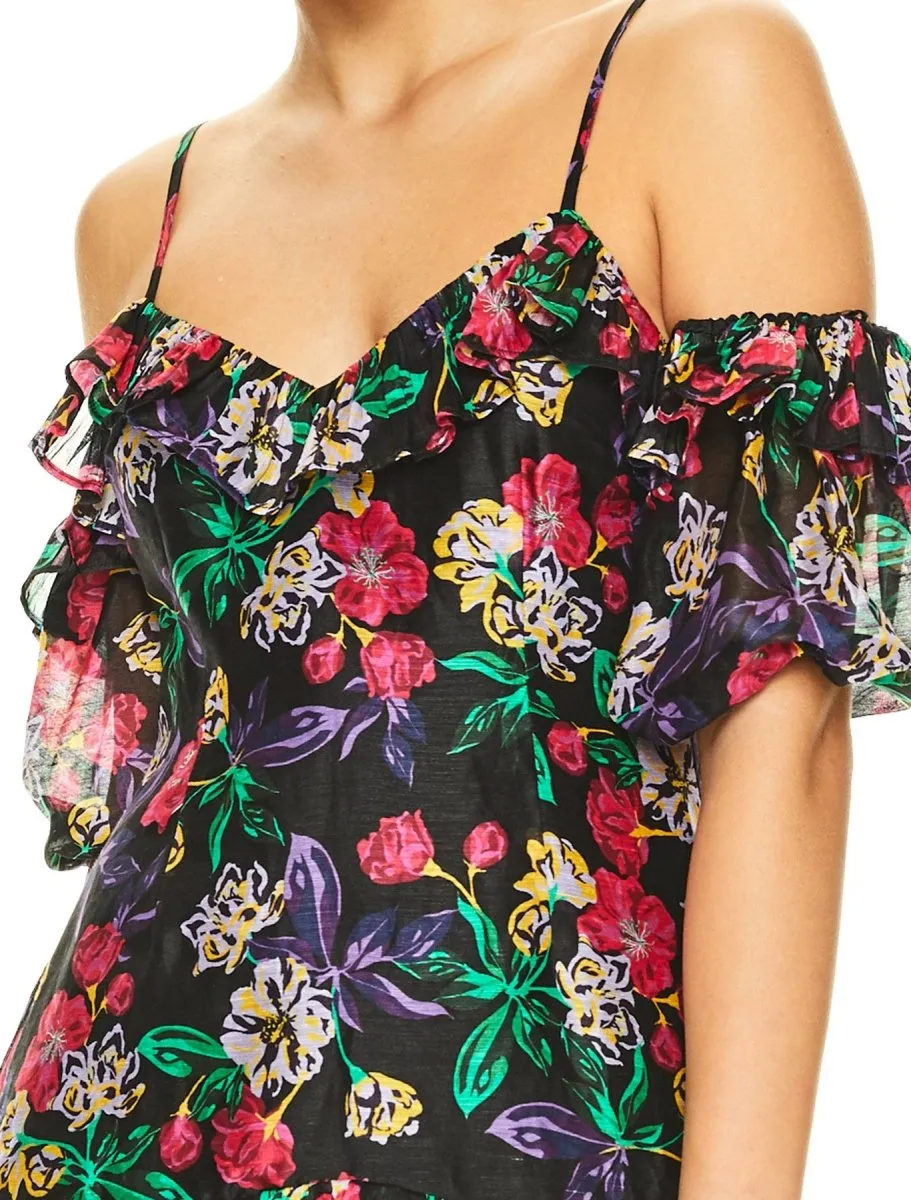 SUNDOWN SALSA MINI DRESS