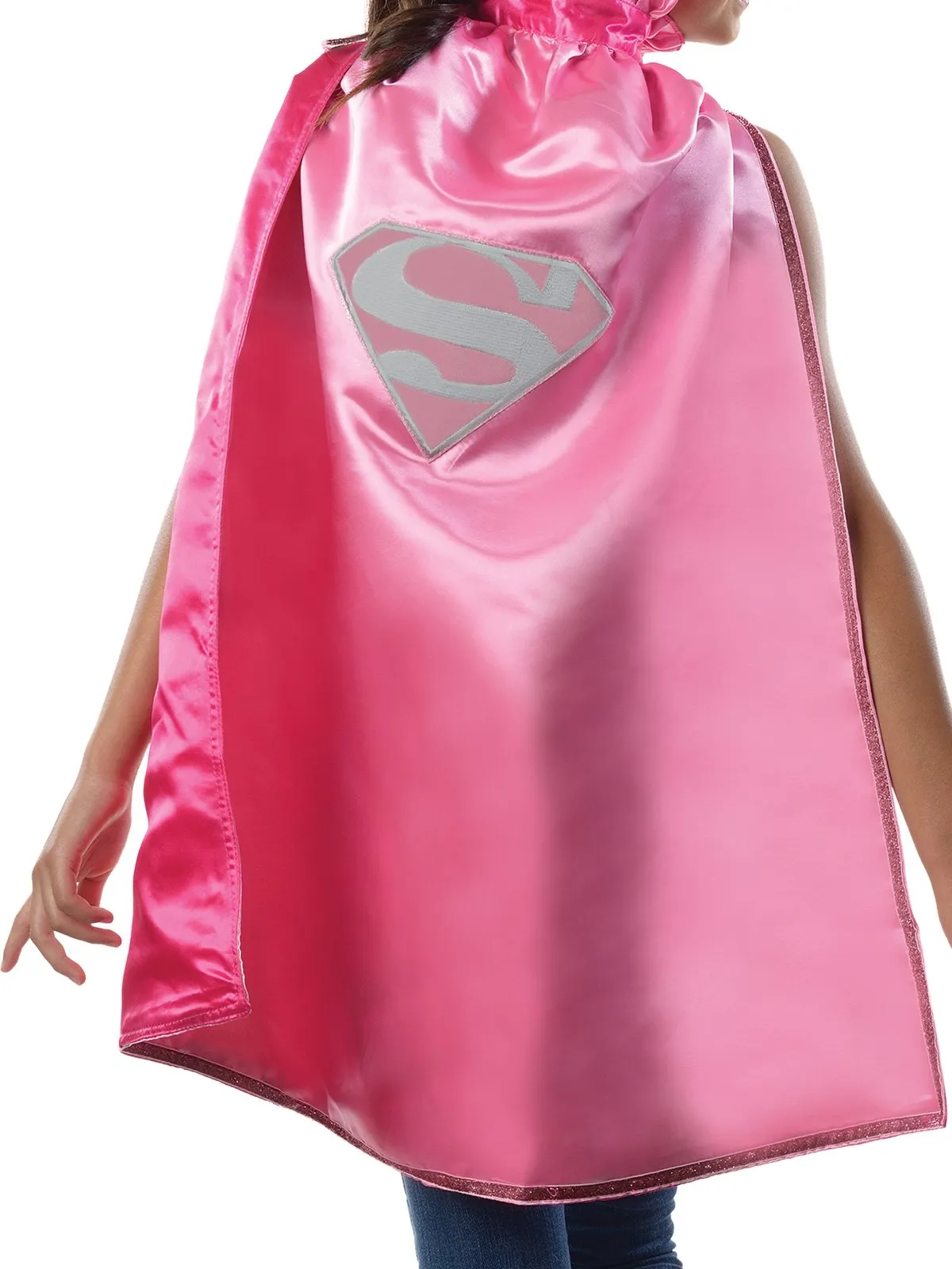 Supergirl Pink Cape for Kids - Warner Bros DC Comics