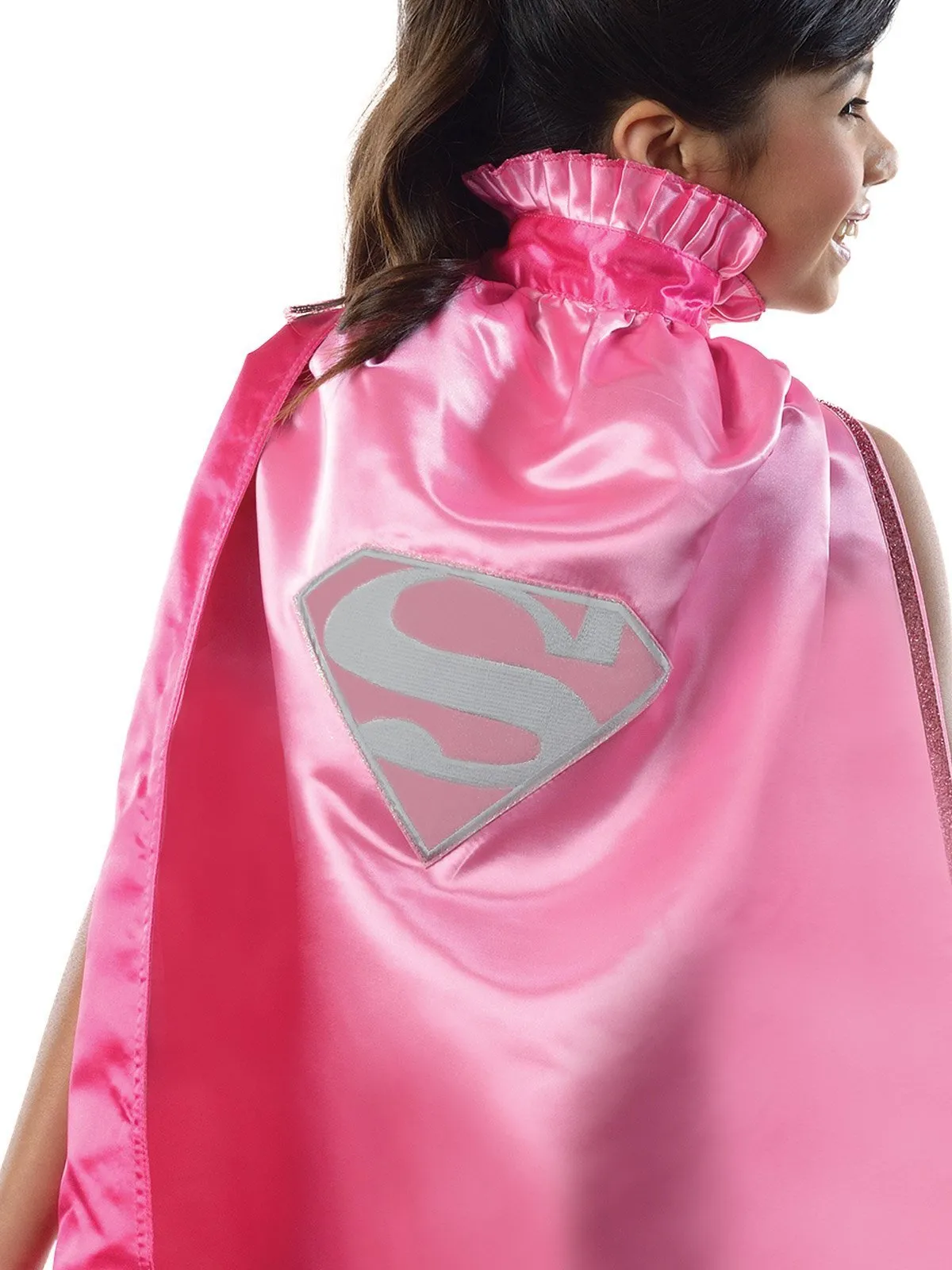Supergirl Pink Cape for Kids - Warner Bros DC Comics