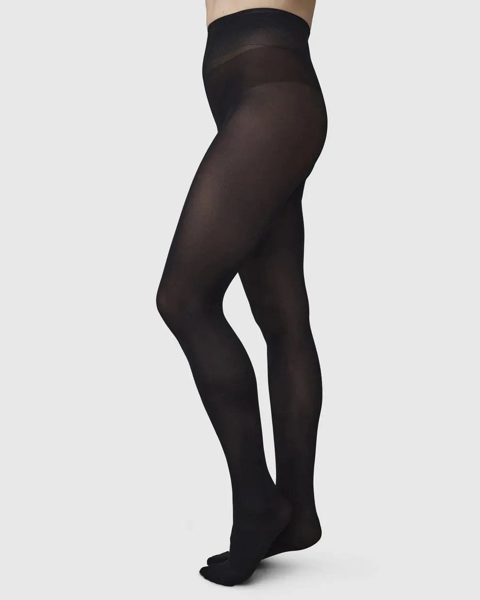 Swedish Stockings Olivia Premium Tights | Black
