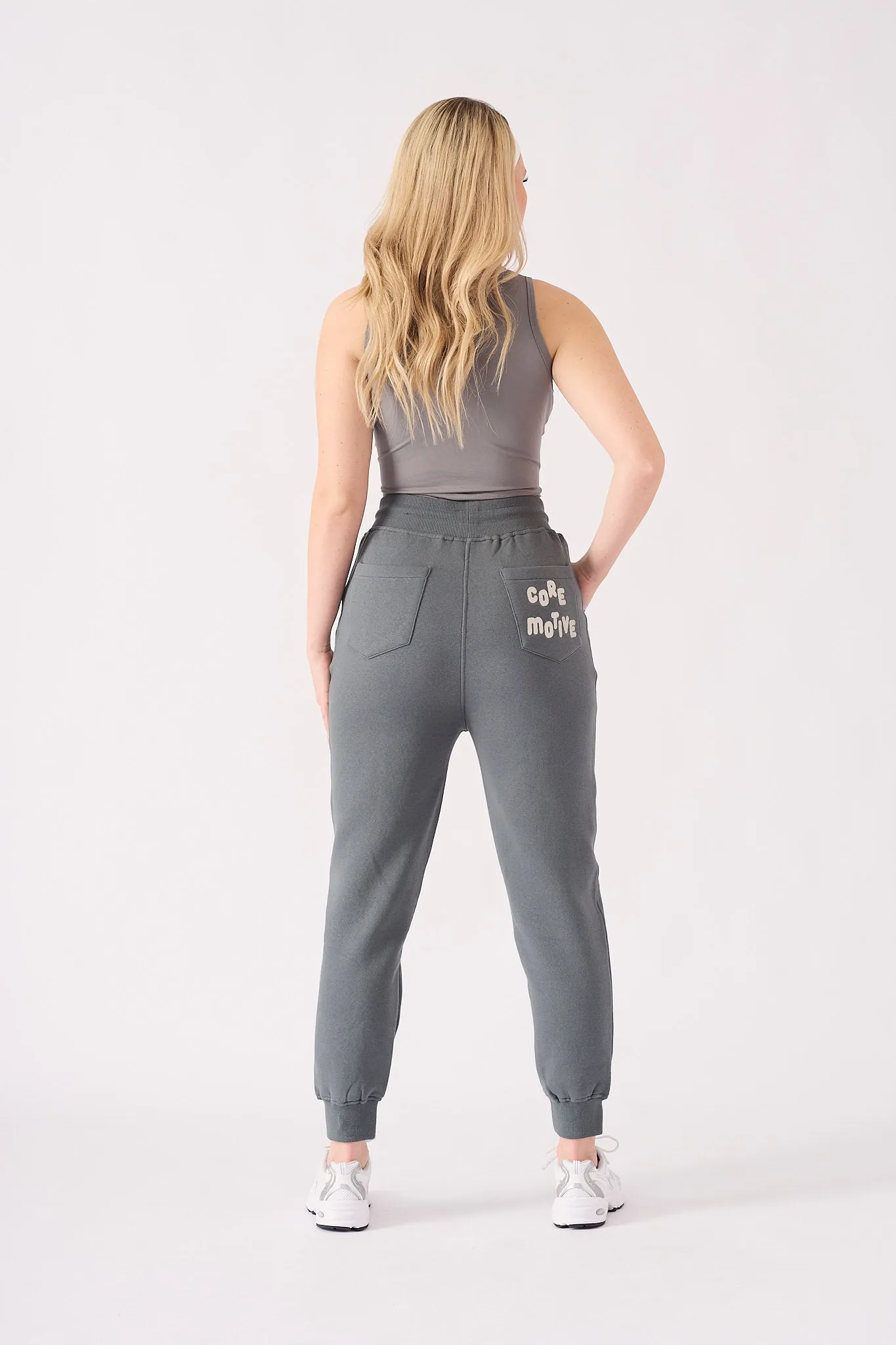 TAPERED JOGGERS - GREY