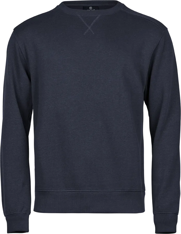 Tee Jays Men's Interlock Crewneck Sweatshirt | Heavyweight Cotton Blend | 3 Colours | S-3XL