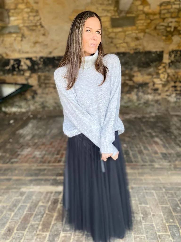Tessa Tulle Skirt Black