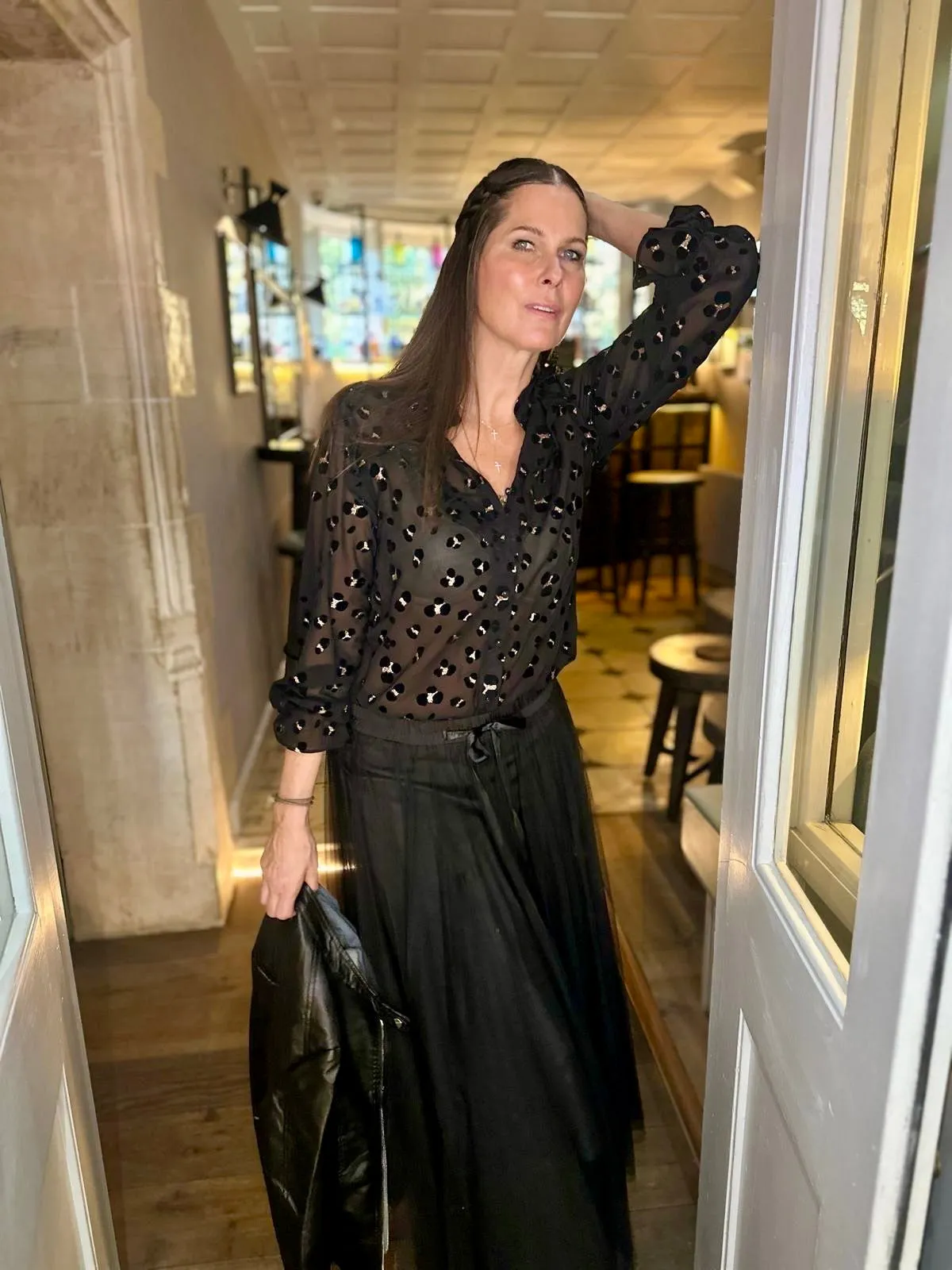 Tessa Tulle Skirt Black