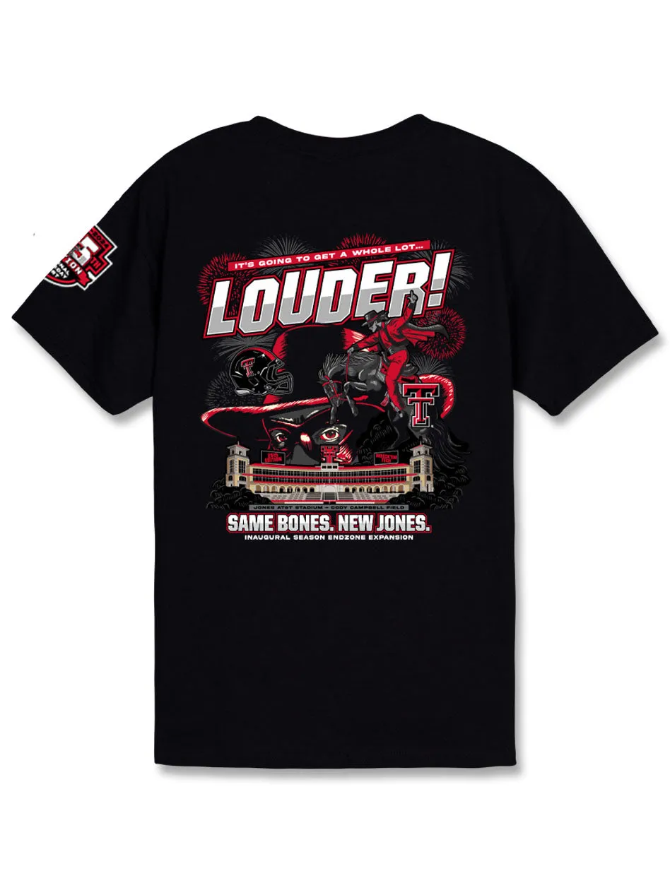 Texas Tech 2024 Official Wreck 'Em Tech Game Day Black YOUTH T-Shirt