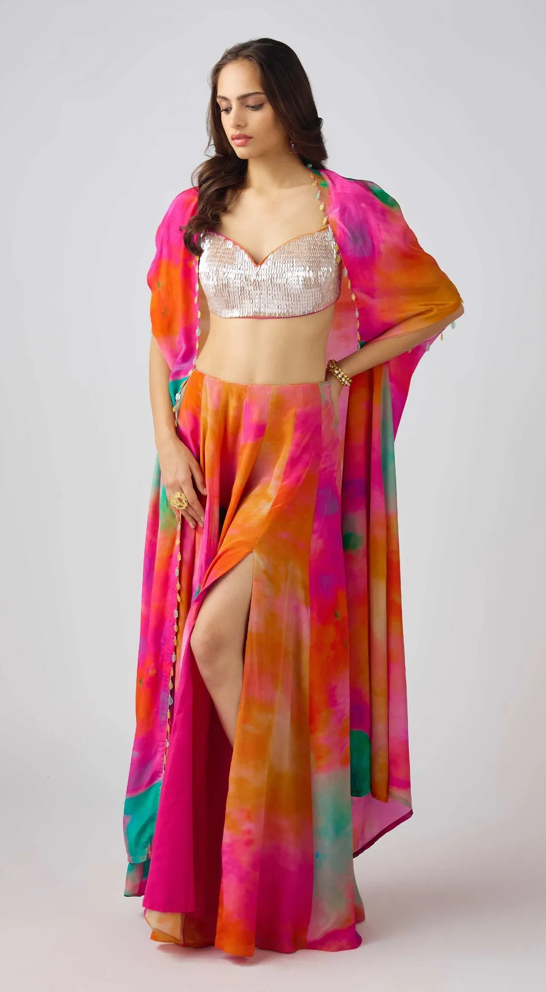 The Sundowner Glow Cape Set