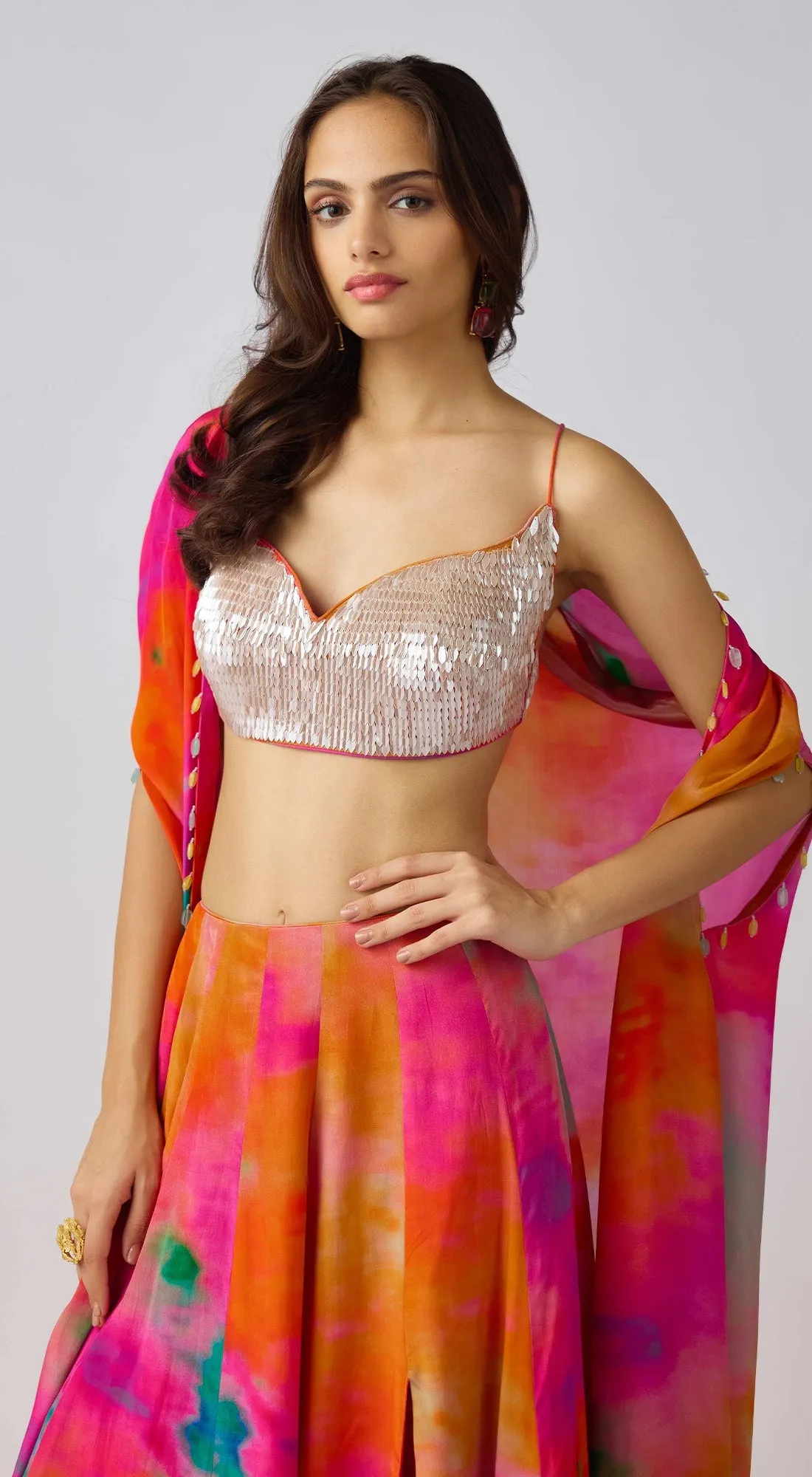 The Sundowner Glow Cape Set