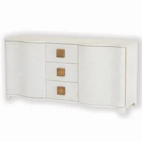 Toile 66"W Linen Credenza - Cream