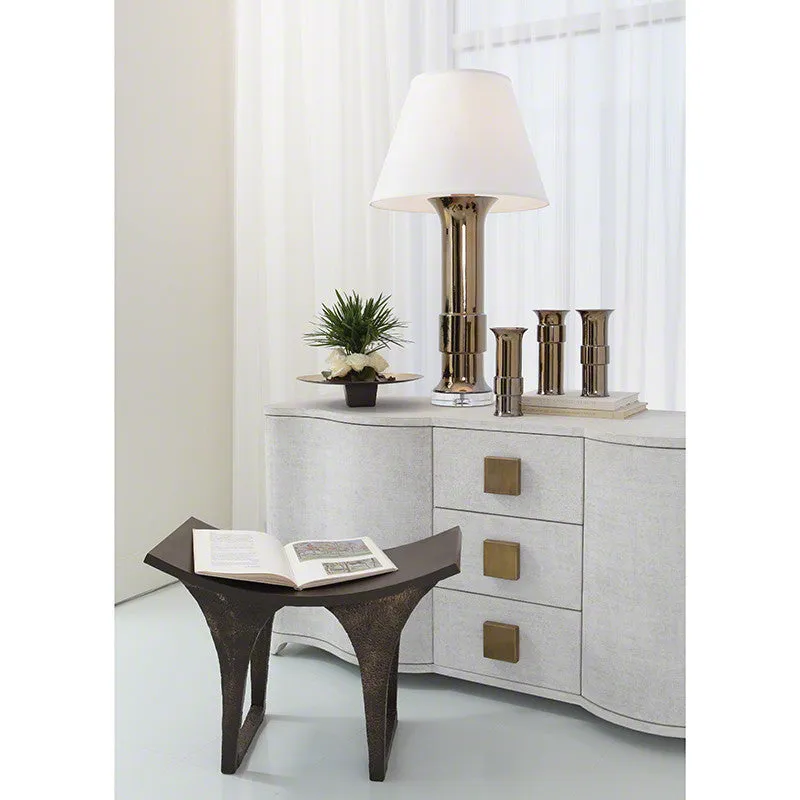 Toile 66"W Linen Credenza - Cream