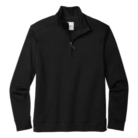 Tommy Bahama Martinique Half Zip Pullover Sweater - Black