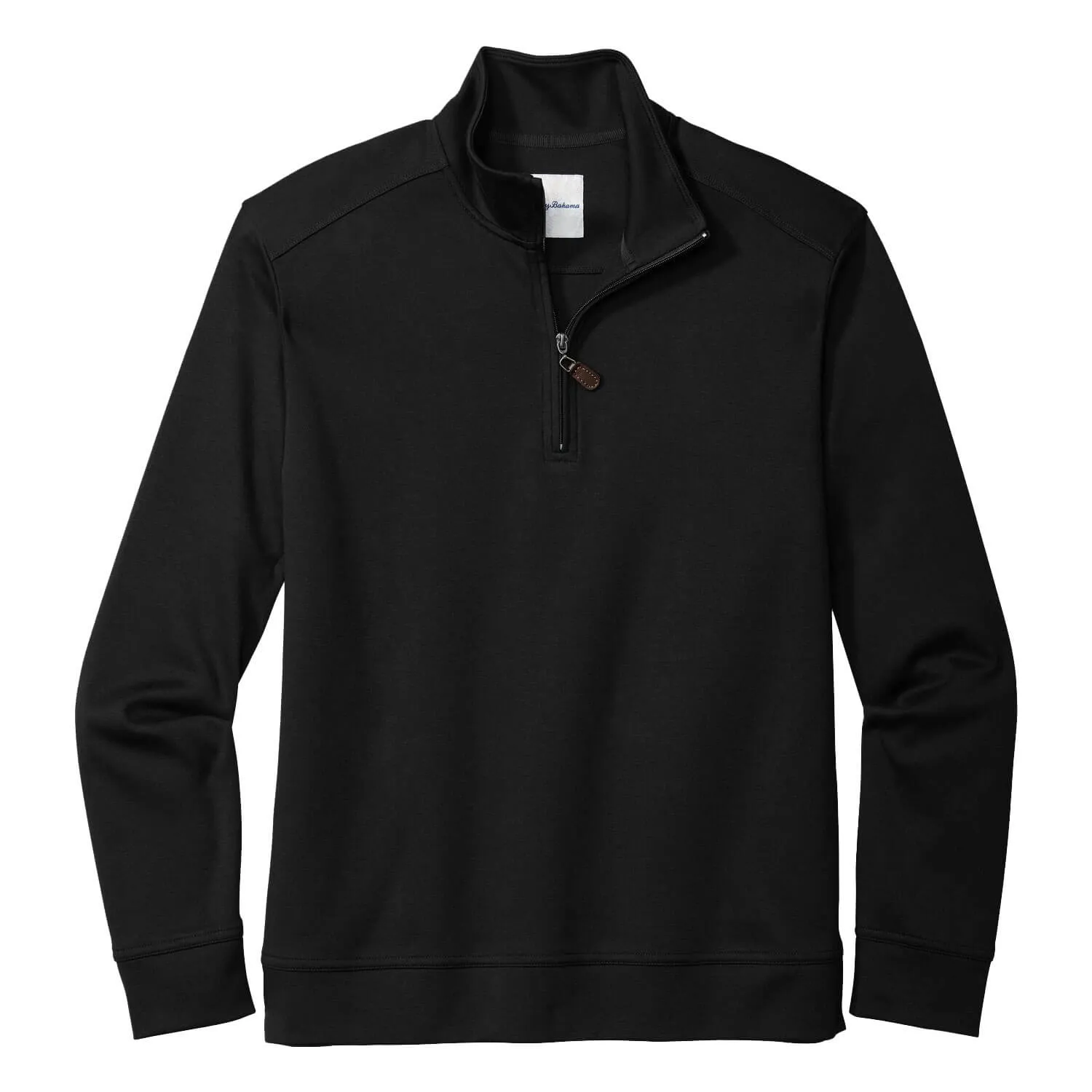 Tommy Bahama Martinique Half Zip Pullover Sweater - Black