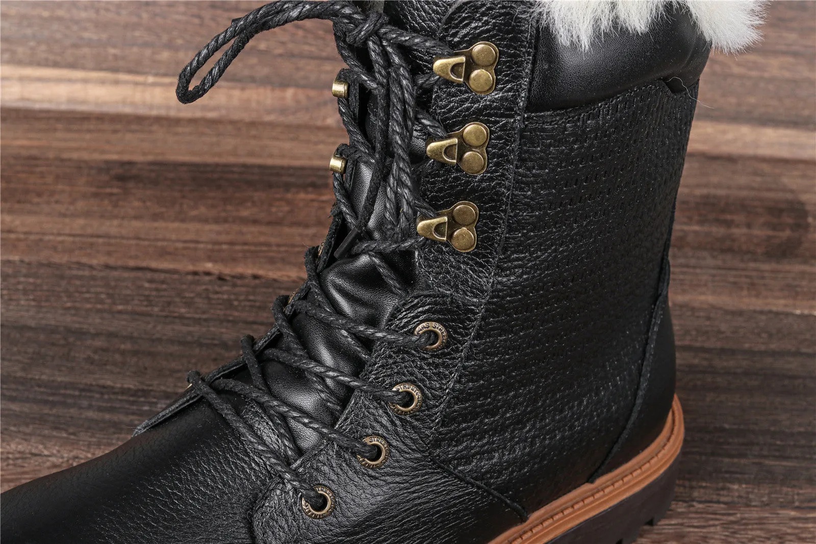 Top Layer Cowhide Upper Boots For Men
