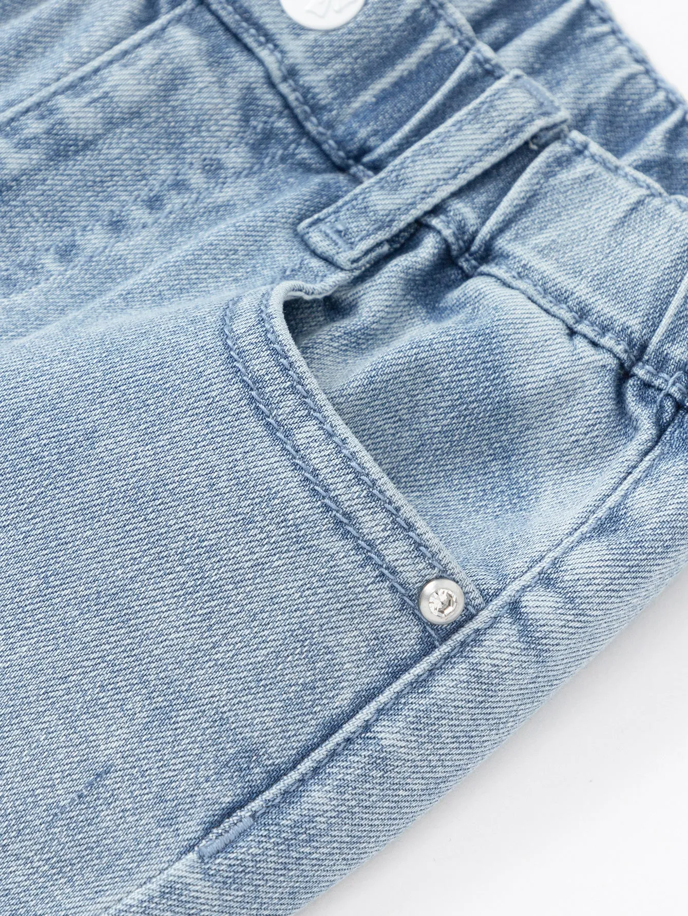 Trousers 2025 spring new Girl children's denim long pants