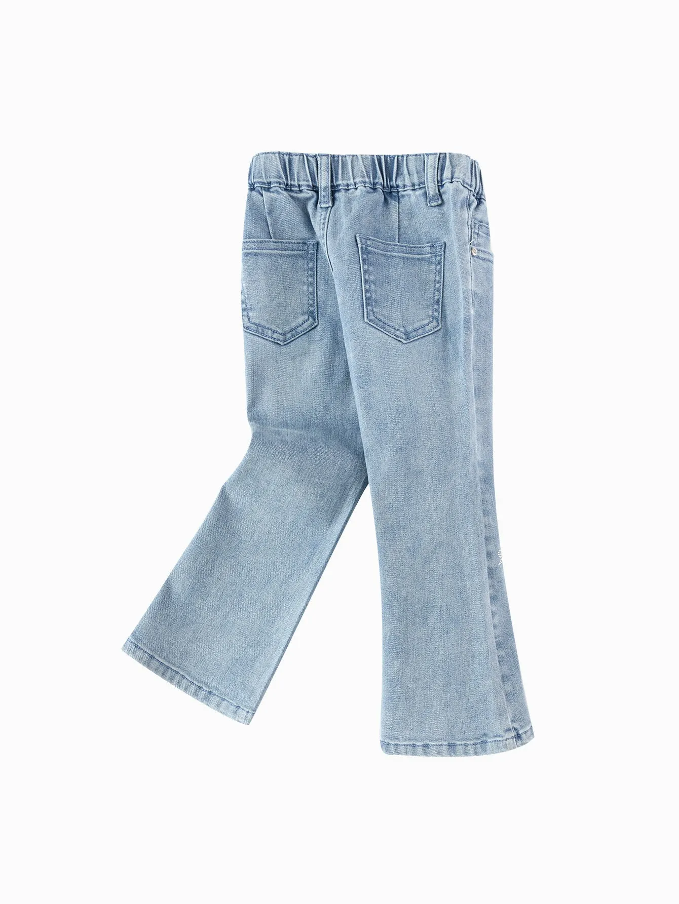 Trousers 2025 spring new Girl children's denim long pants