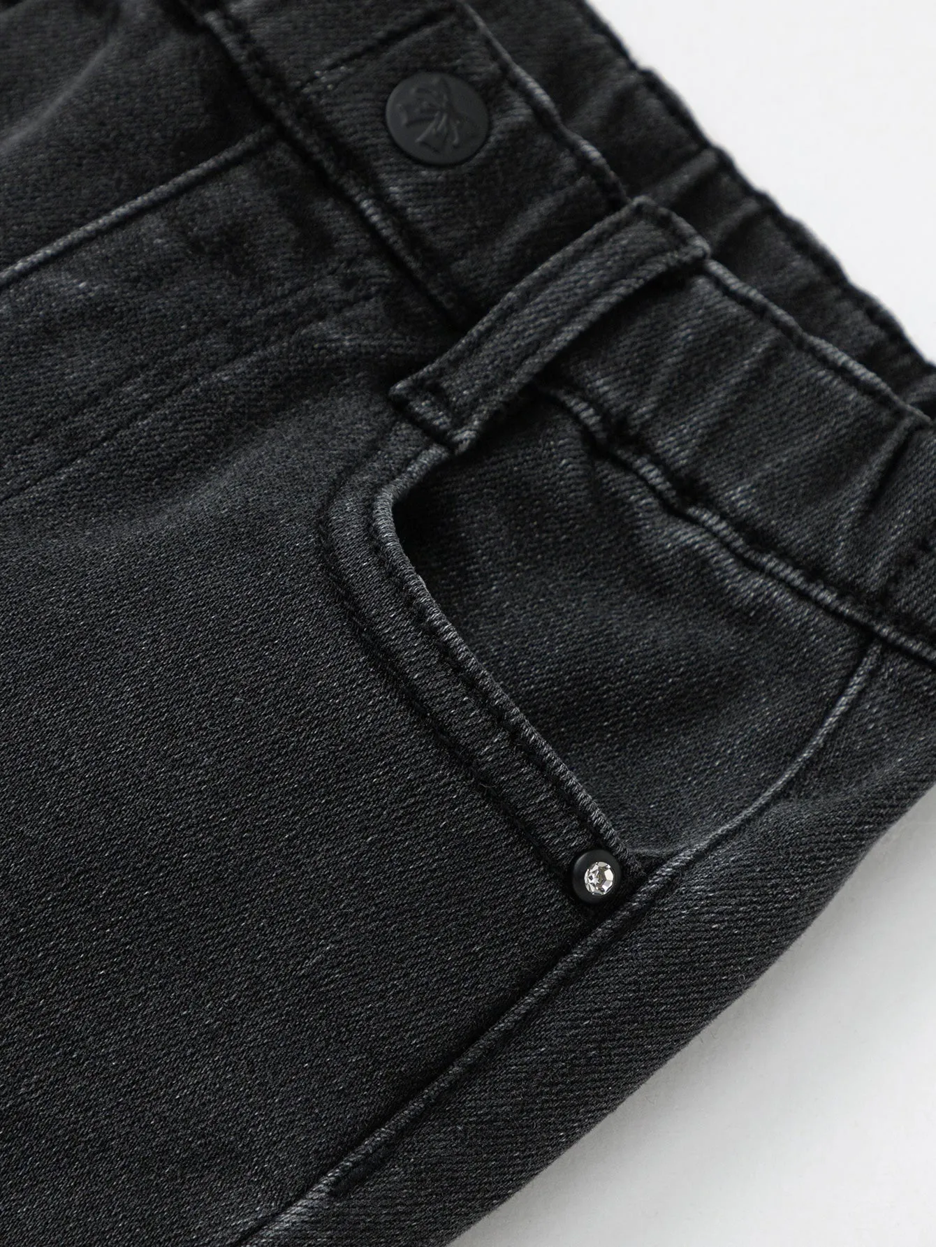 Trousers 2025 spring new Girl children's denim long pants