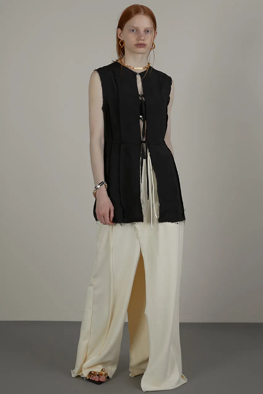Twisted Layered Skirt Pants