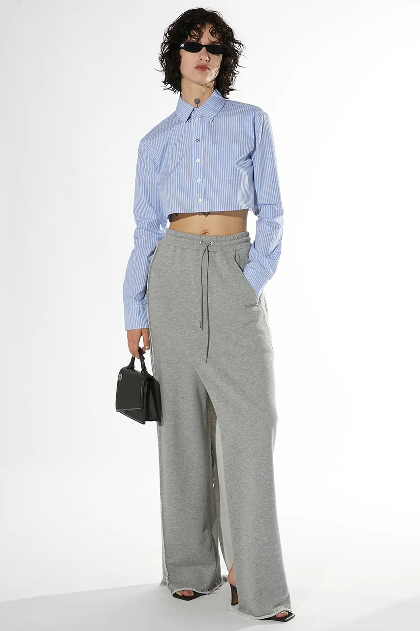 Twisted Layered Skirt Pants