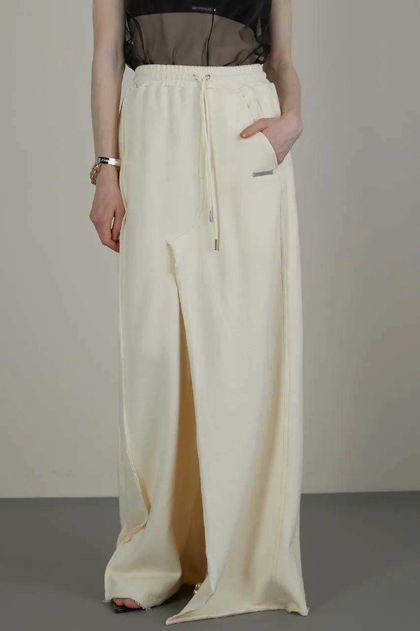 Twisted Layered Skirt Pants