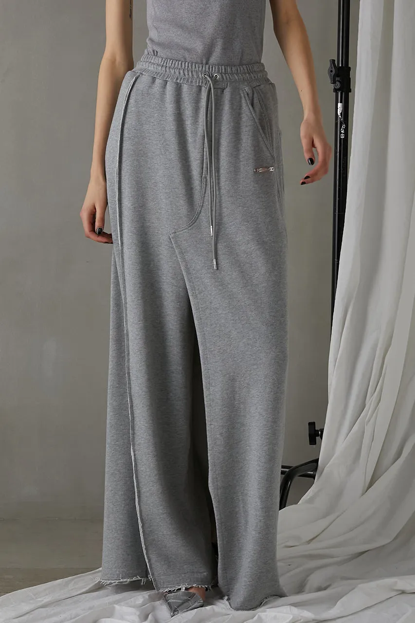Twisted Layered Skirt Pants