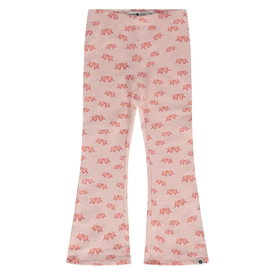 Two Hearts Flared Pants