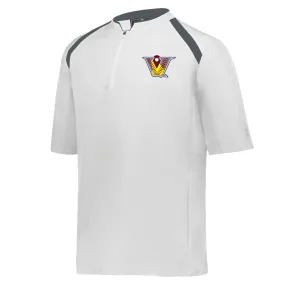 Velo FP - Clubhouse Short Sleeve Cage Jacket - White (229581/229681)