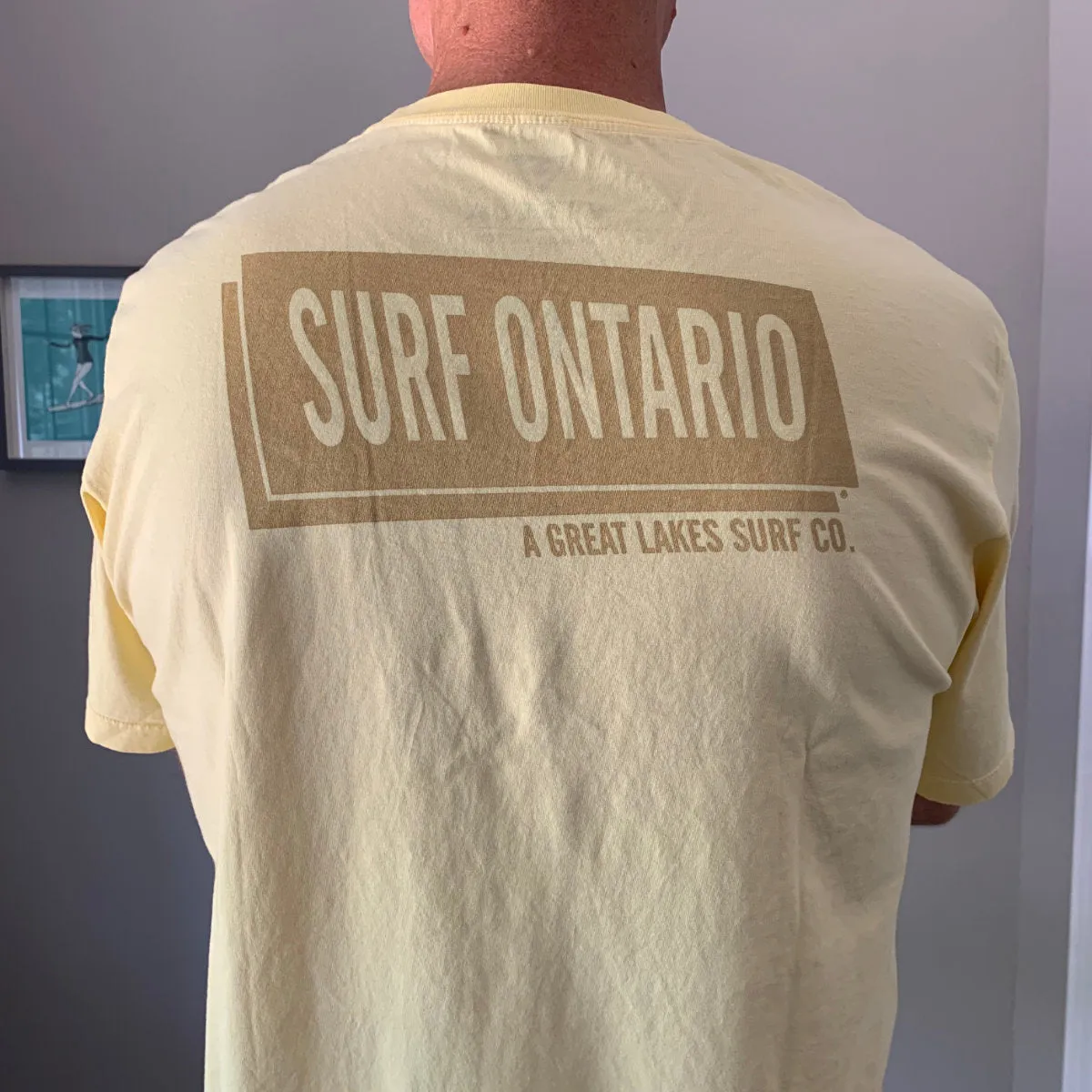 Vissla Vintage Surf Ontario T-Shirt - Yellow