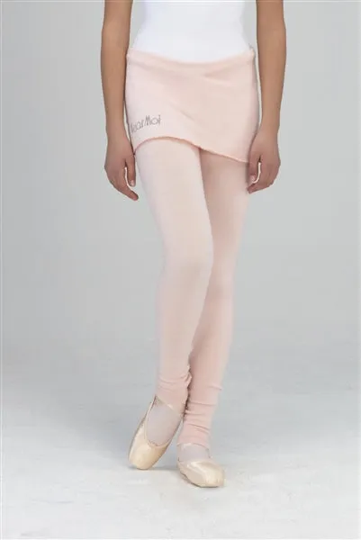 Wear Moi Crysalide Youth Knitted Acrylic Foldover Sweater Tights