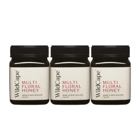 Wildcape Multiforal Honey 1KG x 3