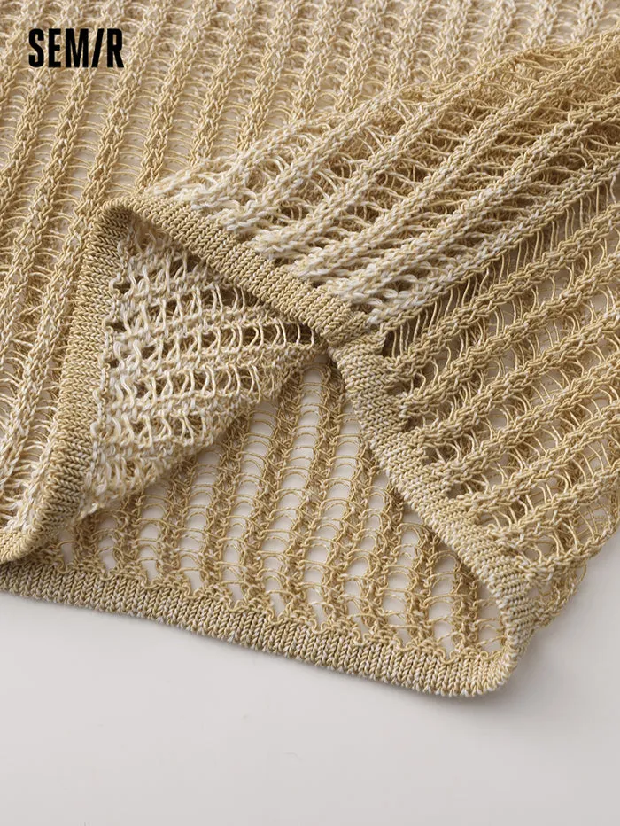 Women's Two Pieces Knitted Pullover